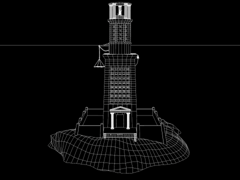 Roman Island Faro 3Dモデル