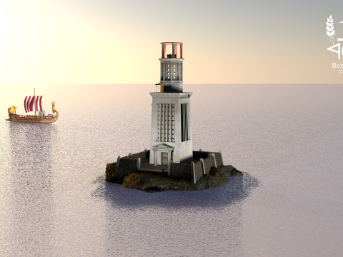 Roman Island Faro 3Dモデル