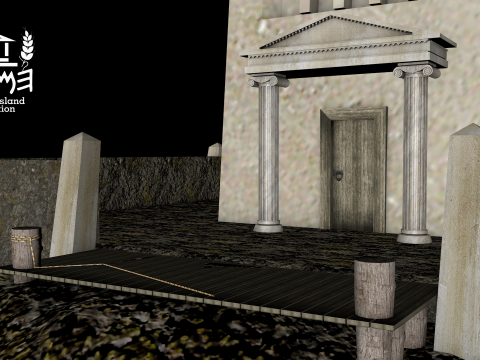 Roman Island Faro 3Dモデル