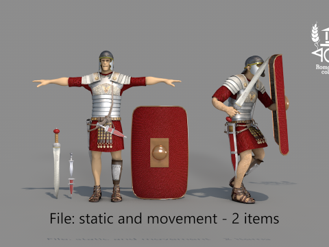 Roman Island Praetorian Modèle 3D
