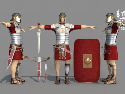 Roman Island Praetorian Modèle 3D