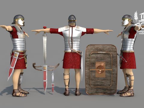 Roman Island Praetorian Modèle 3D