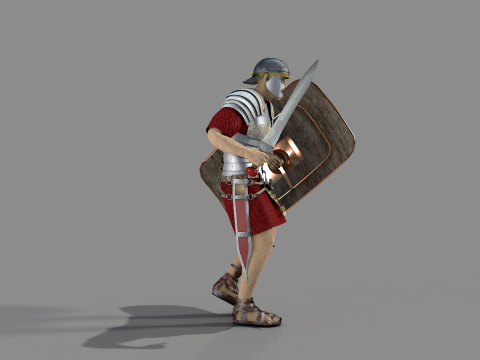 Roman Island Praetorian Modèle 3D
