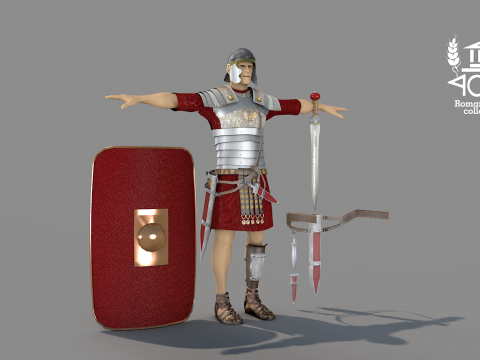 Roman Island Praetorian Modèle 3D