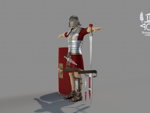Roman Island Praetorian Modèle 3D