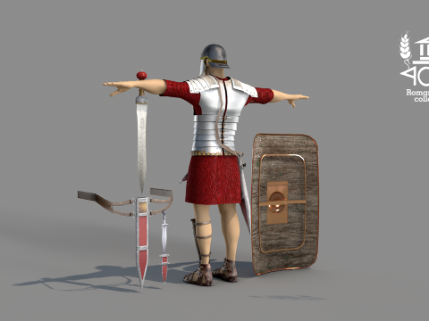 Roman Island Praetorian Modèle 3D