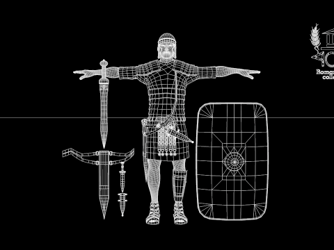 Roman Island Praetorian Modèle 3D