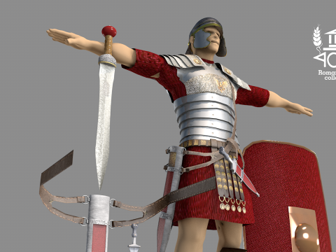 Roman Island Praetorian Modèle 3D