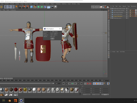 Roman Island Praetorian Modèle 3D