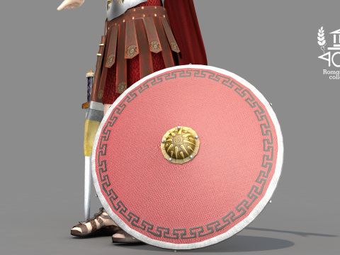 Roman Island Soldier Modelo 3D