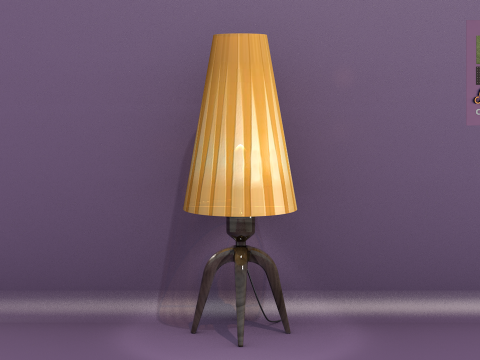 Decorative Lampshade 3D मॉडल