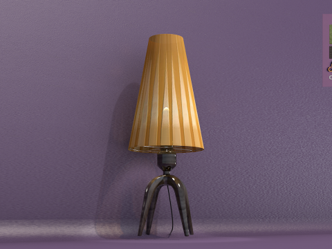 Decorative Lampshade 3D मॉडल