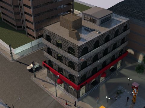 Bank Invest Money Modelo 3D