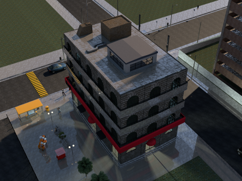 Bank Invest Money Modelo 3D