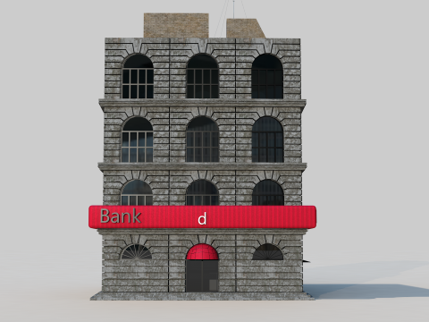 Bank Invest Money Modelo 3D