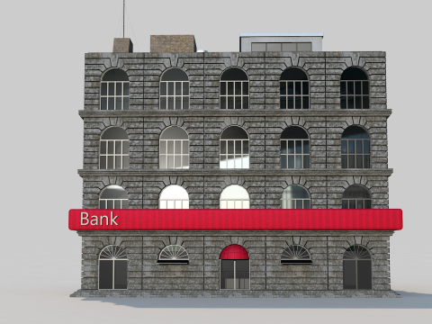 Bank Invest Money Modelo 3D