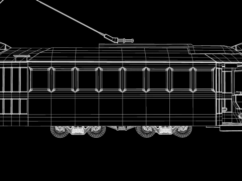 Trains Bondinho De Lisboa 3D Model