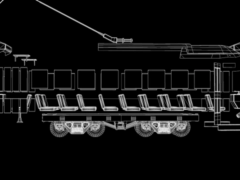 Trains Bondinho De Lisboa 3D Model