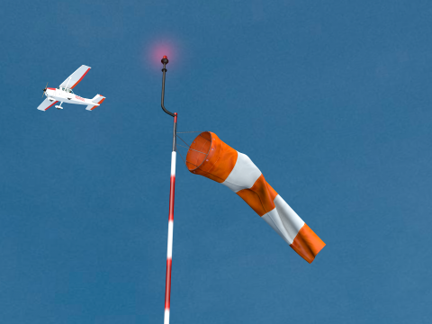 Airport Windsock 3D 모델