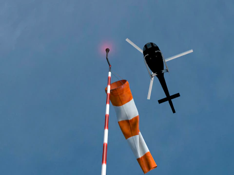 Airport Windsock 3D Model