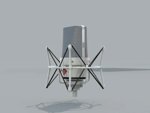 माइक्रोफोन ओ न्यूमैन टीएलएम 103 3D मॉडल