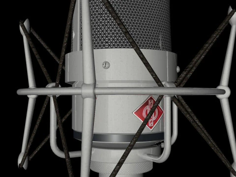 Microfone O Newman Tlm 103 Modelo 3D