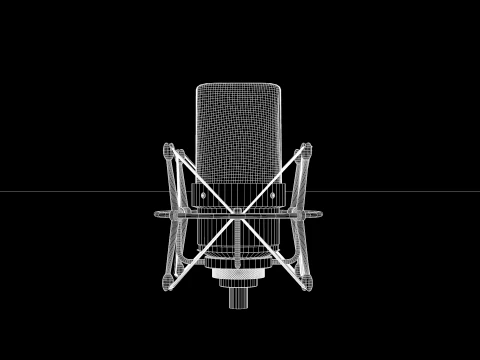 Microfone O Newman Tlm 103 Modelo 3D