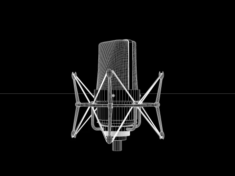 Microfone O Newman Tlm 103 Modelo 3D