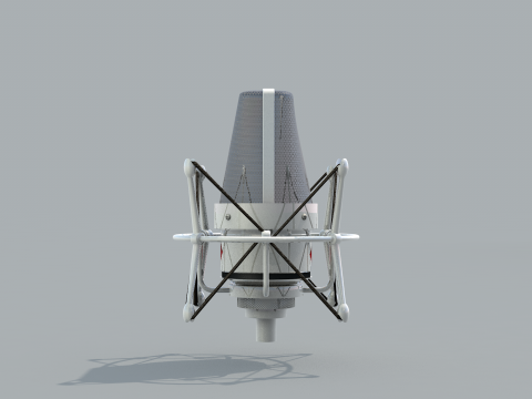 Microfone O Newman Tlm 103 Model 3D