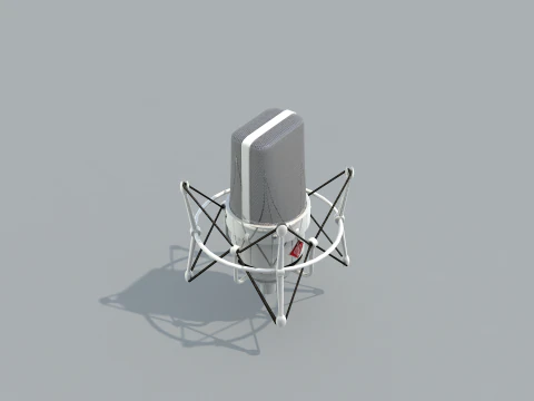 Microfone O Newman Tlm 103 Modelo 3D
