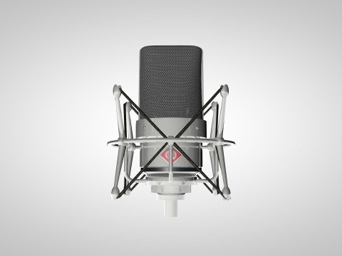 Microfone O Newman Tlm 103 Model 3D
