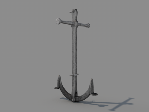 Anchor Ancient 3D मॉडल