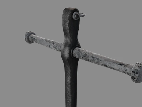 Anchor Ancient 3D Model
