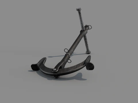 Anchor Ancient 3D Model