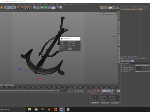 Anchor Ancient 3D मॉडल