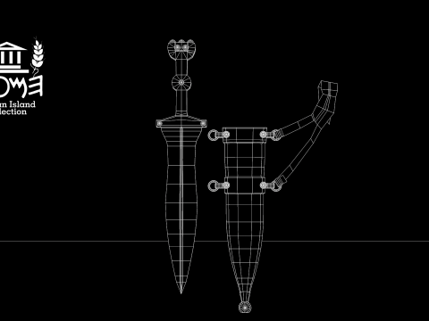 Praetorian Soldiers Knife Modelo 3D