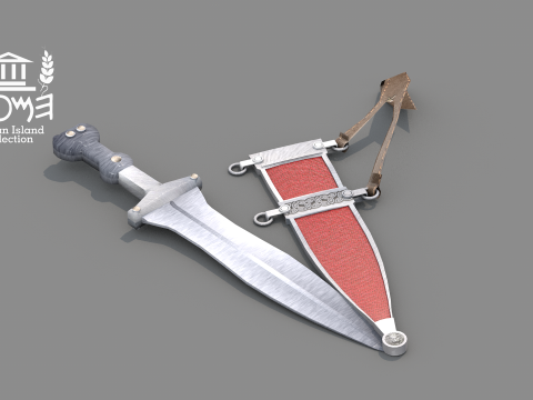 Praetorian Soldiers Knife Modelo 3D