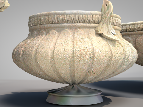 Roman Island Vases 3D Model