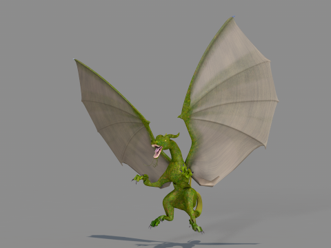Dragon Spirit 3Dモデル