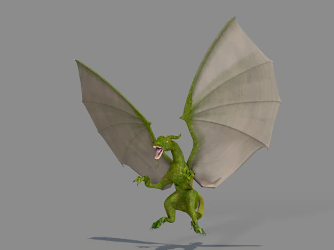 Dragon Spirit 3D Model