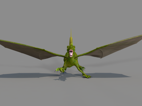 Dragon Spirit 3Dモデル