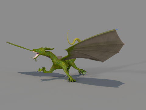 Dragon Spirit 3Dモデル