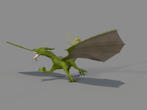 Dragon Spirit 3D Model
