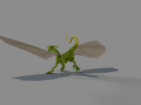 Dragon Spirit 3D Model