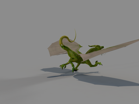 Dragon Spirit 3Dモデル