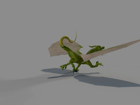 Dragon Spirit 3D Model