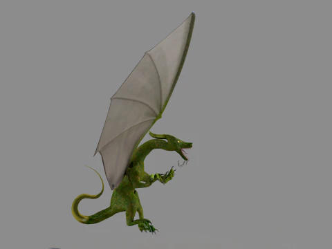 Dragon Spirit 3D Model