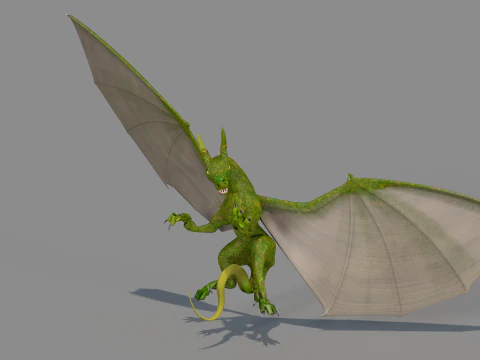 Dragon Spirit 3D Model