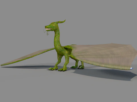 Dragon Spirit 3D Model