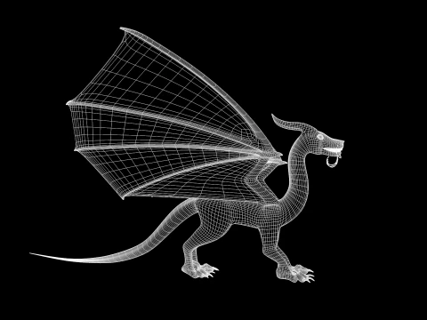 Dragon Spirit 3D Model